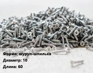 Шуруп шуруп-шпилька 10х60